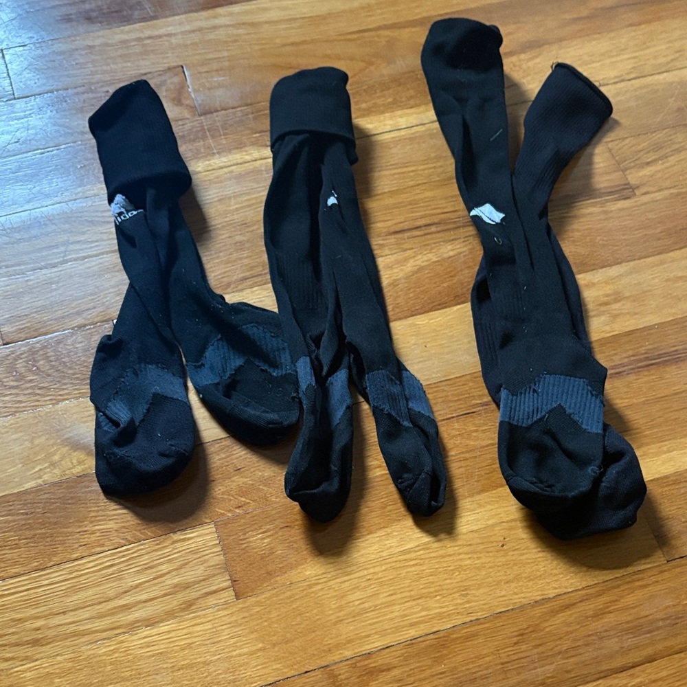 adidas Black soccer Athletic Socks - Pack of 3